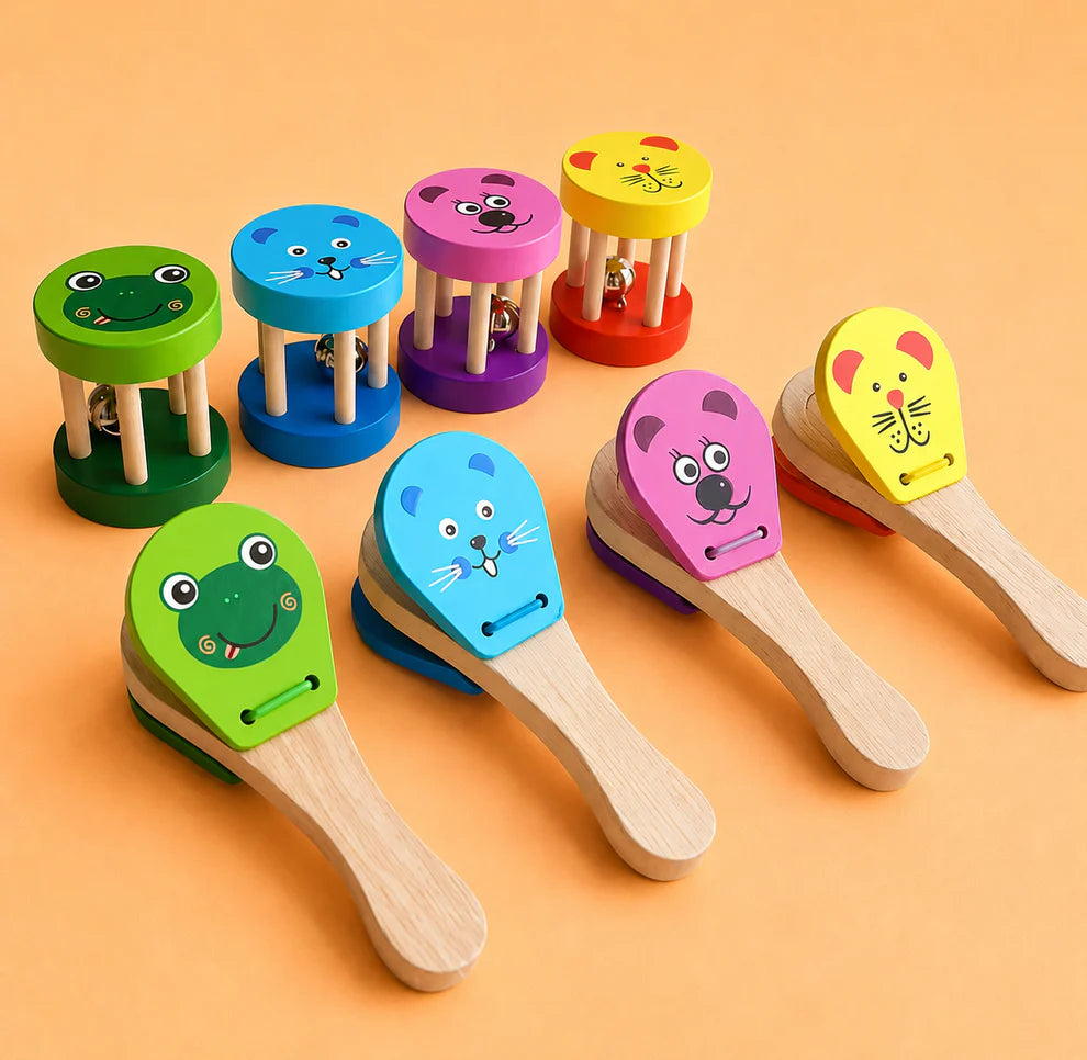 Animal Wooden Musical Educational Toys