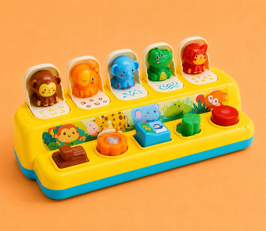 Baby Musical Pop-Up Educational Animal Toys
