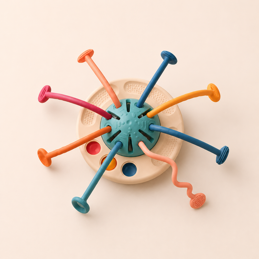 Montessori Toy Sensory Pull String Activity Toy
