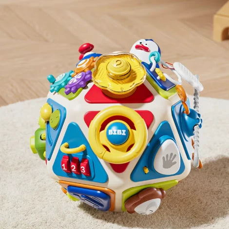 Interactive Baby Activity Cube Busy Board Toy