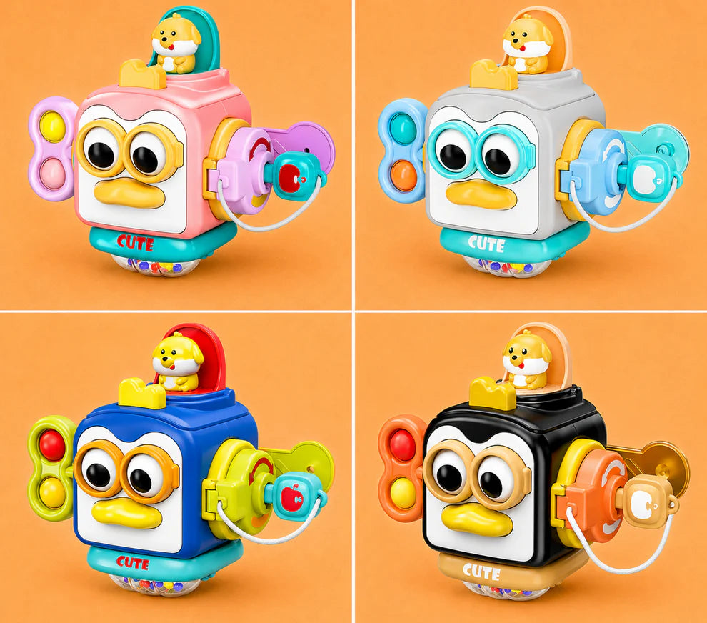 Interactive Musical Cube Montessori Toys