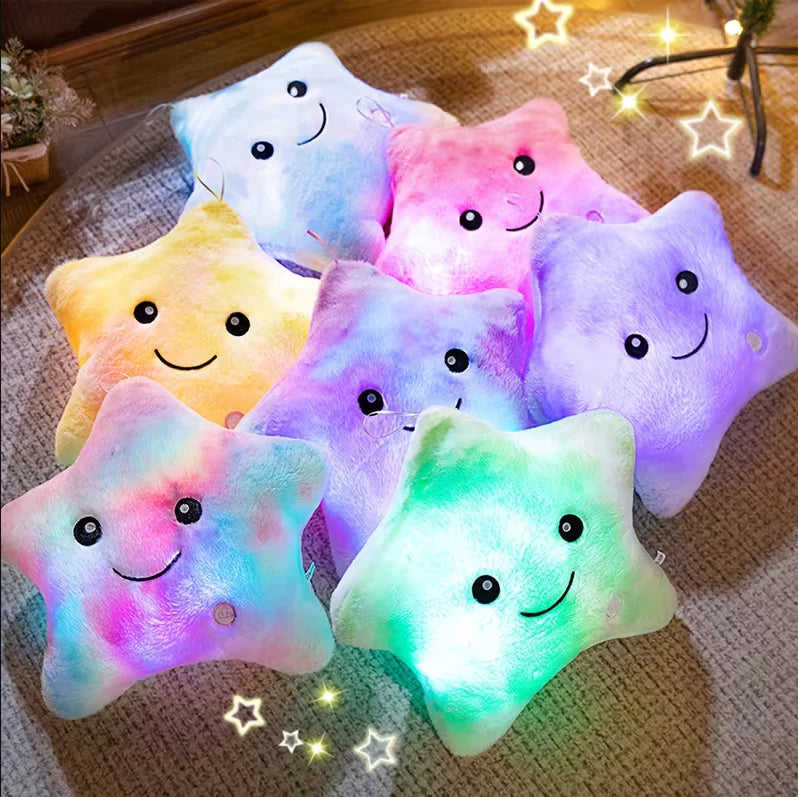 Light-Up Star Plush Toy – Soft Glowing Night Light Companion for Kids