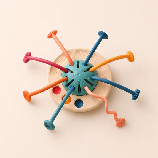 Montessori Toy Sensory Pull String Activity Toy
