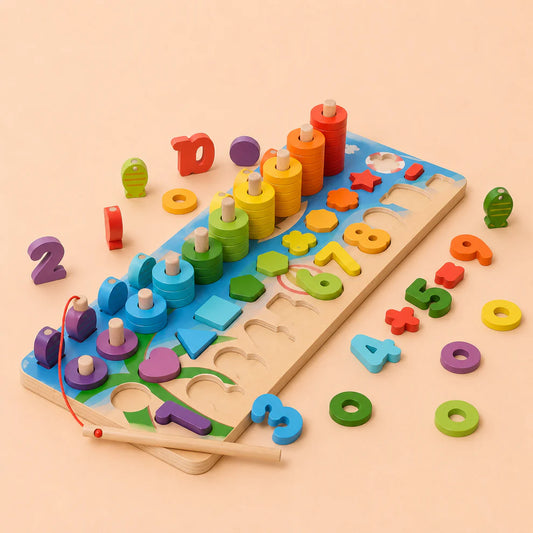 Smart Board Rainbow Learning Puzzle