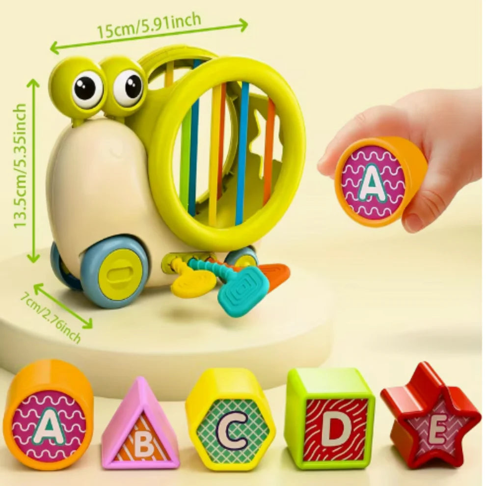 Snail Baby Activity Sensory Toy
