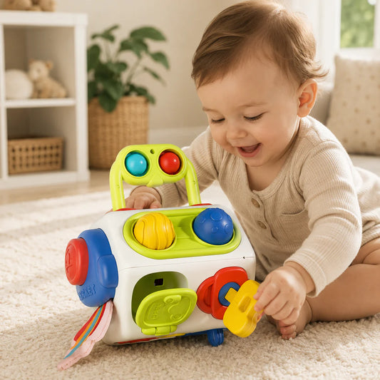 10-in-1 Busy Board Ball Baby Activity Toy