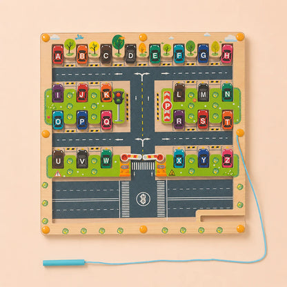 Alphabet Parking Maze