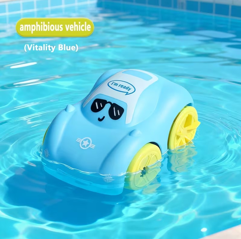 Amphibious Car Bath Toys – Floating Water Play Vehicles for Toddlers
