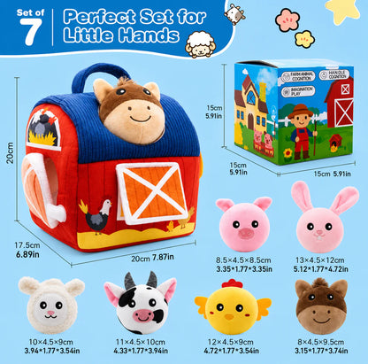 Animal Farm Plush Toy Set