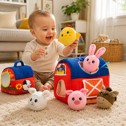 Animal Farm Plush Toy Set