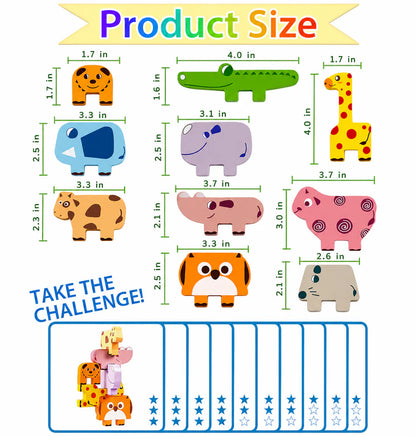 Animal Matching Montessori Toys