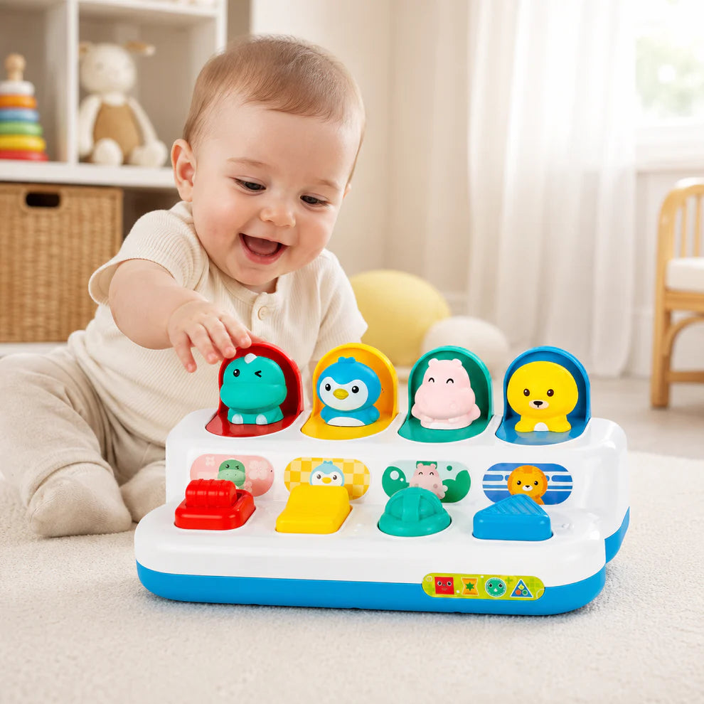 Animal Pop-Up Baby Activity Educational Toy