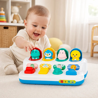Animal Pop-Up Baby Activity Educational Toy