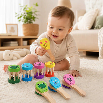 Animal Wooden Musical Educational Toys