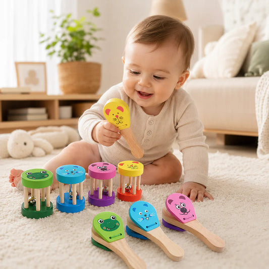 Animal Wooden Musical Educational Toys