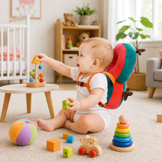Baby Head Protection Pillow Plush Toy for Crawling and Walking Toddlers