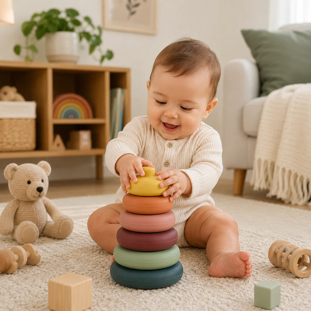 Baby Montessori Building Blocks Stacking Toy