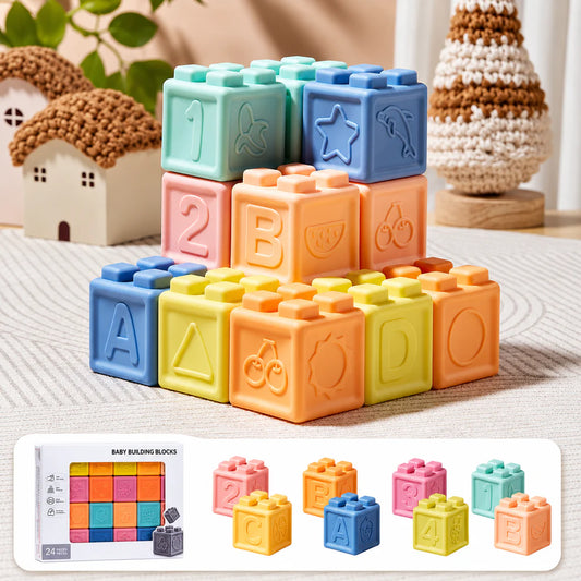 Baby Soft Sensory Building Blocks
