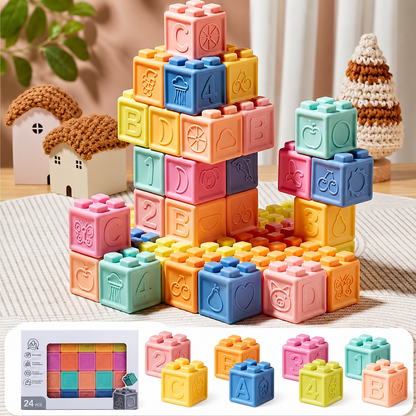 Baby Soft Sensory Building Blocks