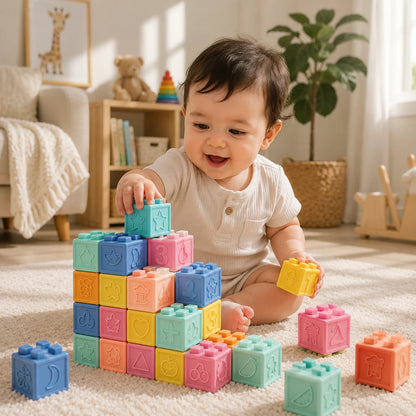 Baby Soft Sensory Building Blocks
