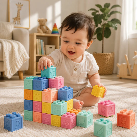 Baby Soft Sensory Building Blocks