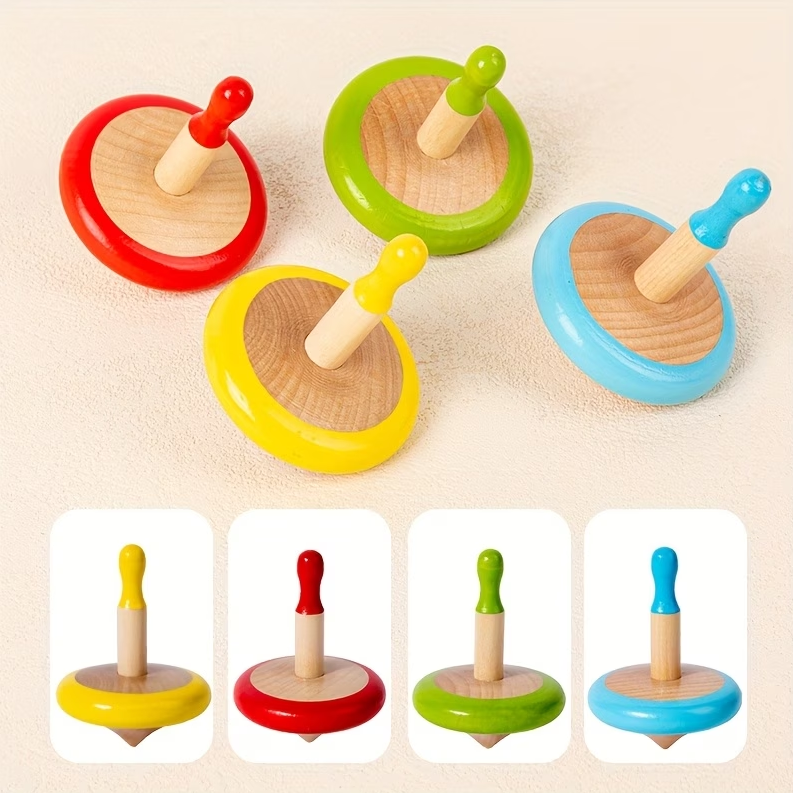Baby Spinning Top Toy – Interactive Sensory Suction Spinner