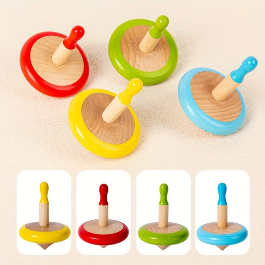 Baby Spinning Top Toy – Interactive Sensory Suction Spinner