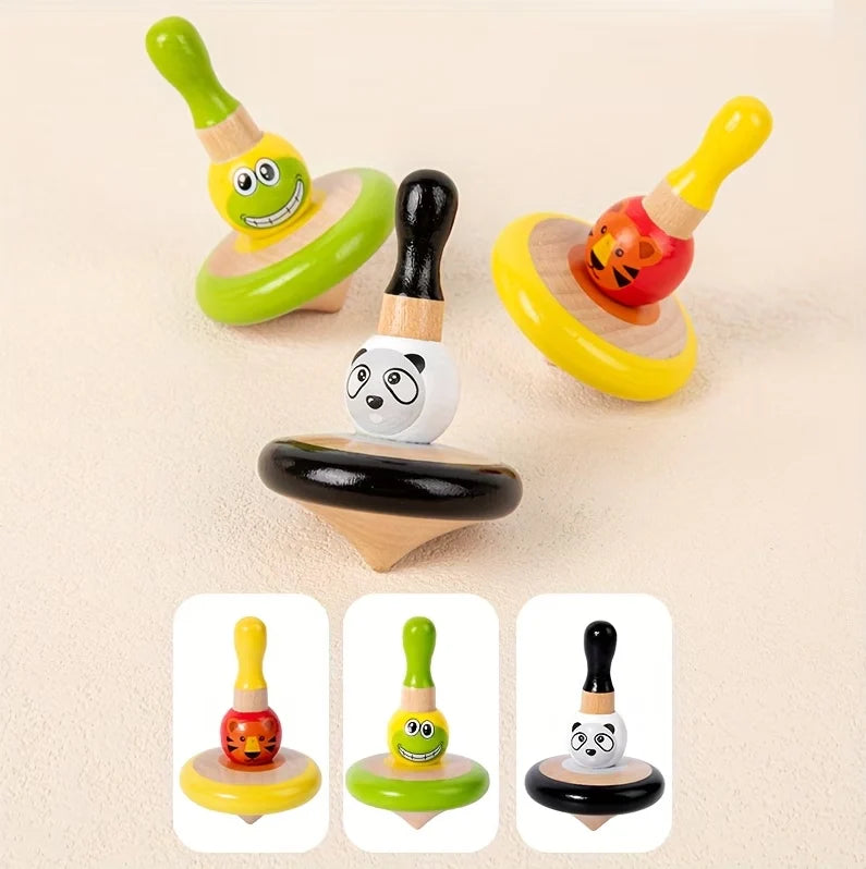 Baby Spinning Top Toy – Interactive Sensory Suction Spinner
