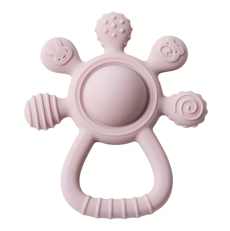 Baby Teething Toy for Sensory Development & Soothing Relief