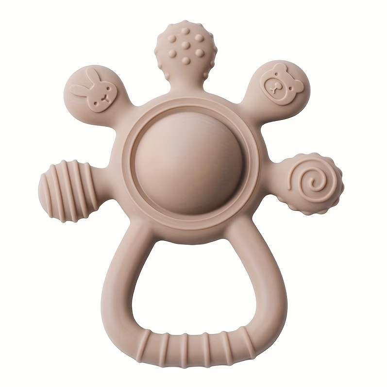 Baby Teething Toy for Sensory Development & Soothing Relief
