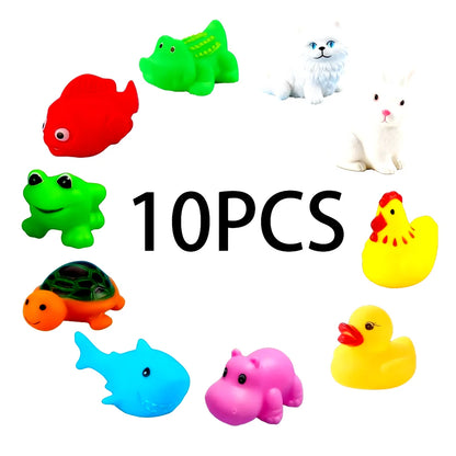Bath Toys Set for Toddlers & Babies – Cute Floating Animal Bath Toys for Fun Water Play and Early Learning
