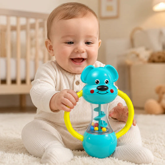 Bear Baby Shake Rattle Puppy Toy