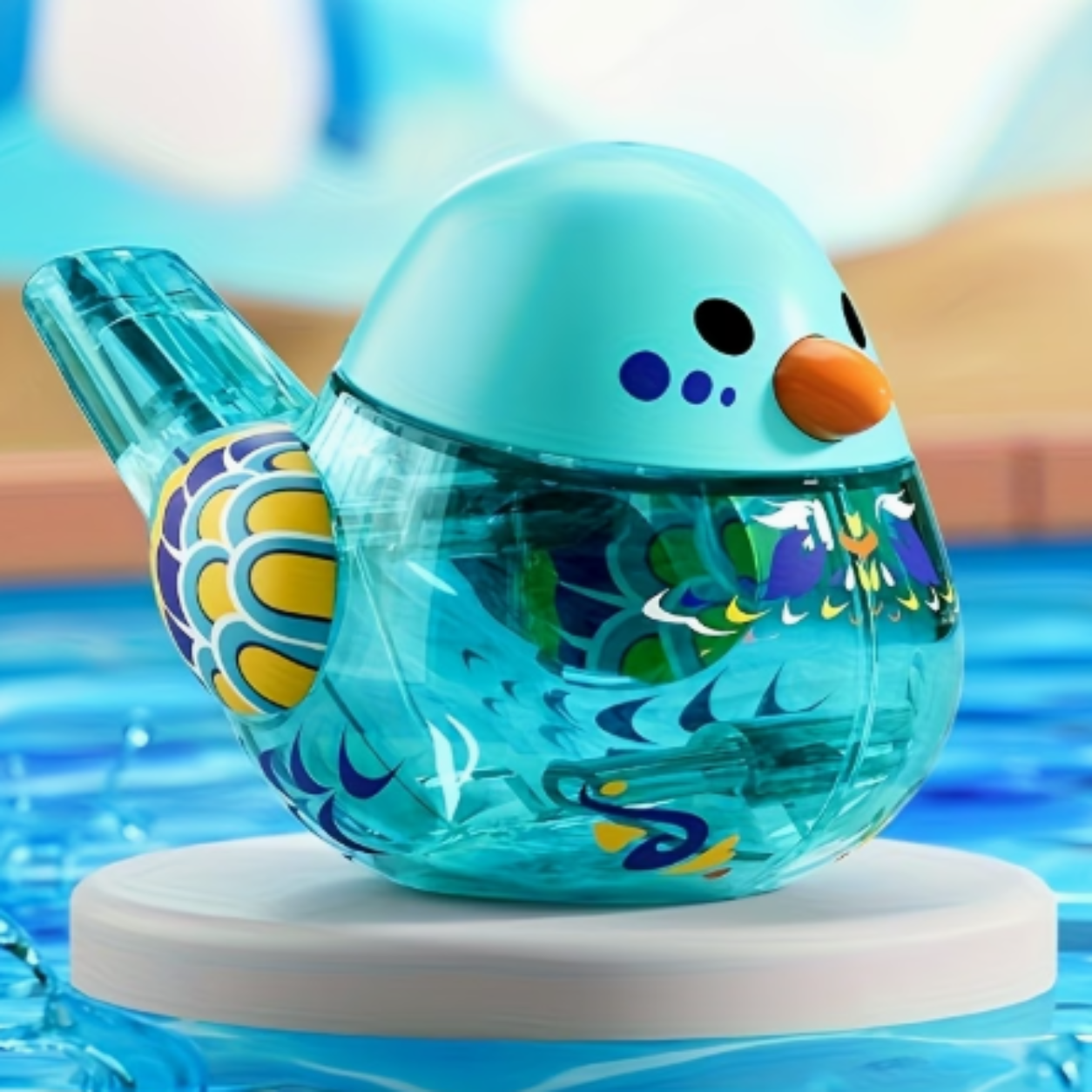 Bird Baby Bath Rattle Water Toy
