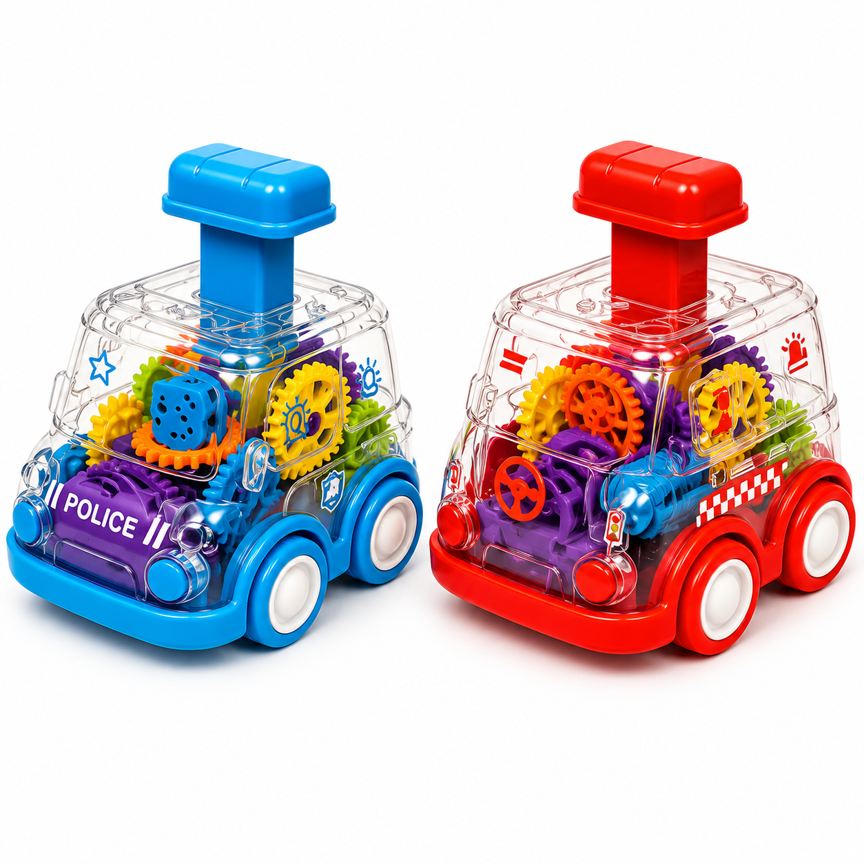 Bright and Colorful Toy Car – Fun Rolling Sensory Vehicle for Babies