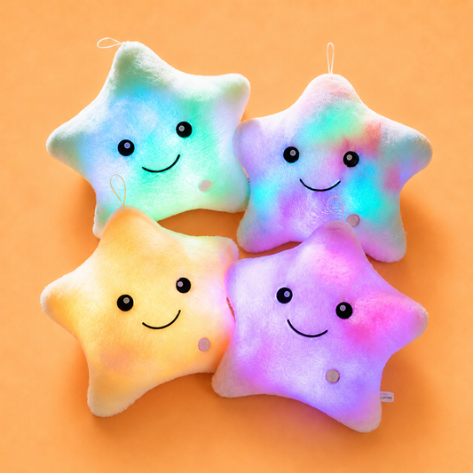 Light-Up Star Plush Toy – Soft Glowing Night Light Companion for Kids