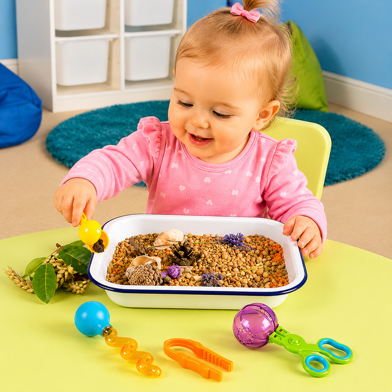 Colorful Stem Toys for Babies – Early Learning & Fine Motor Skill Development