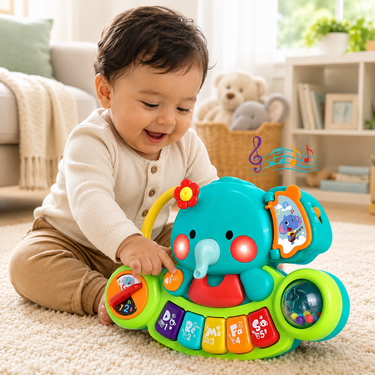 Musical Elephant Educational Baby Toys
