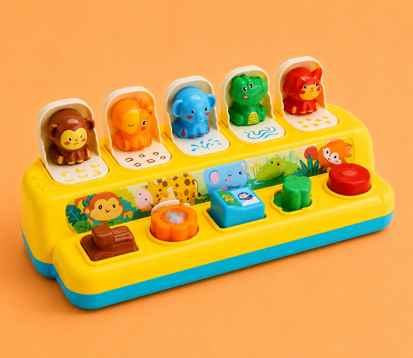 Baby Musical Pop-Up Educational Animal Toys
