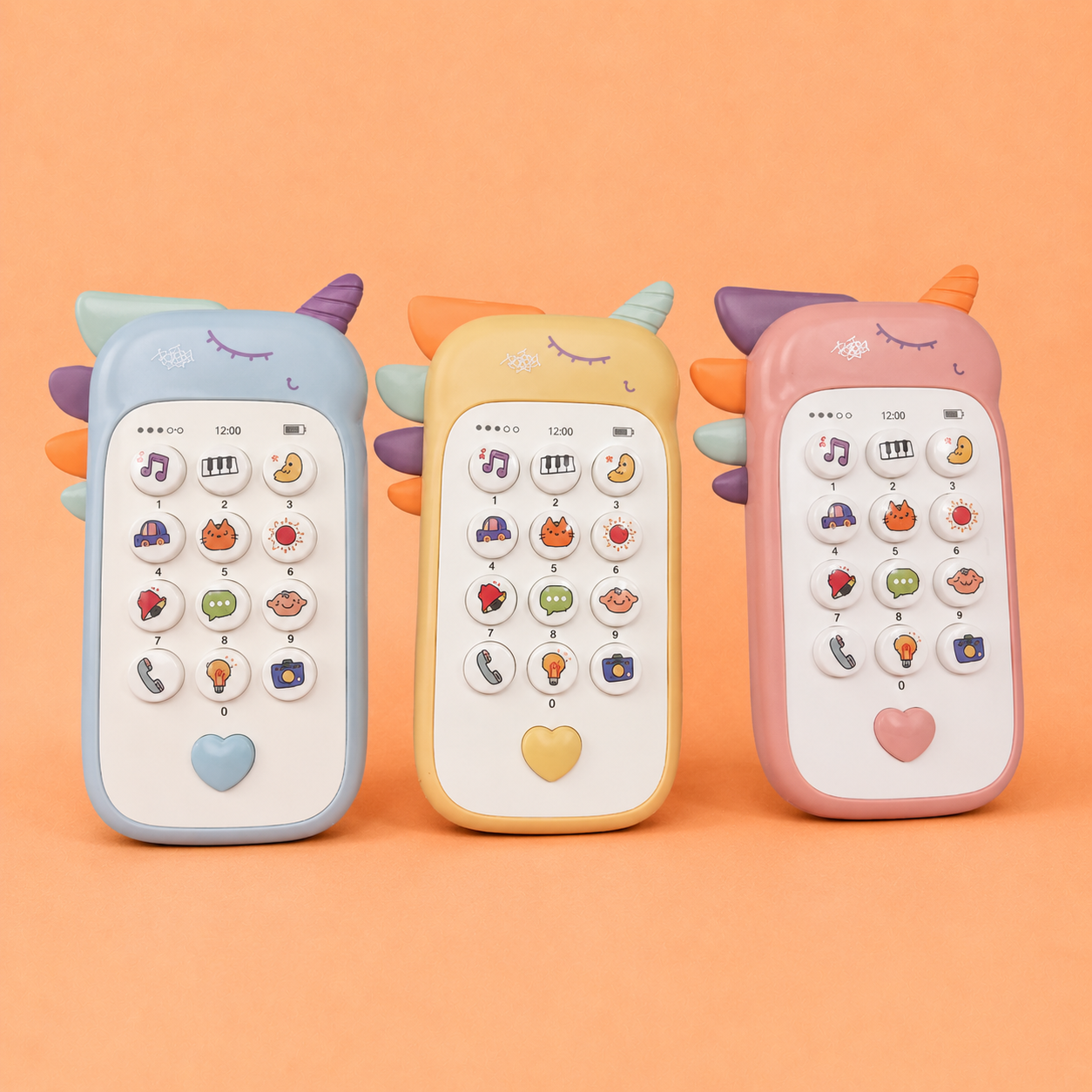 Unicorn Baby Musical Phone Toy
