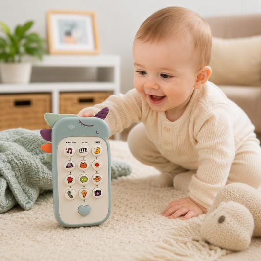 Unicorn Baby Musical Phone Toy