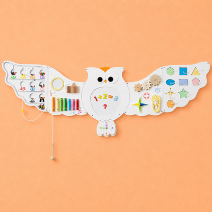 Owl Wall Activity Busy Board Toy