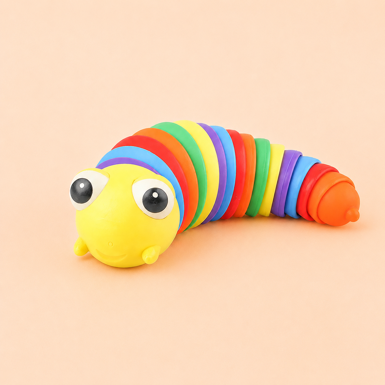 Rainbow Wiggle Caterpillar Toy