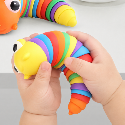 Rainbow Wiggle Caterpillar Toy