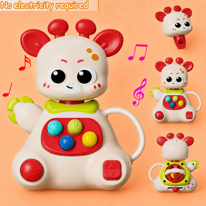 Deer Baby Musical Rattle Sensory Toy