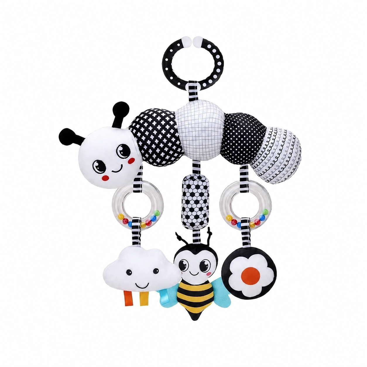 Newborn Car Toy Hanging Decoration for Stroller, Crib and Travel