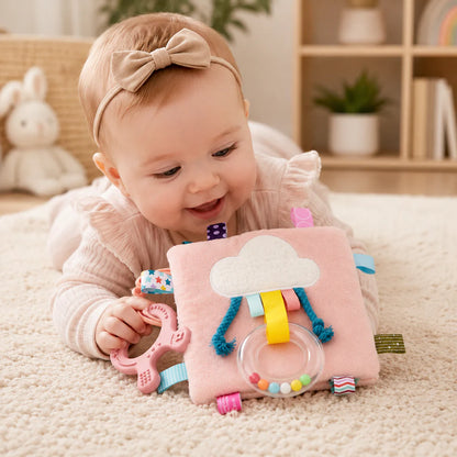 Cloud Baby Soft Book  Sensory Toy
