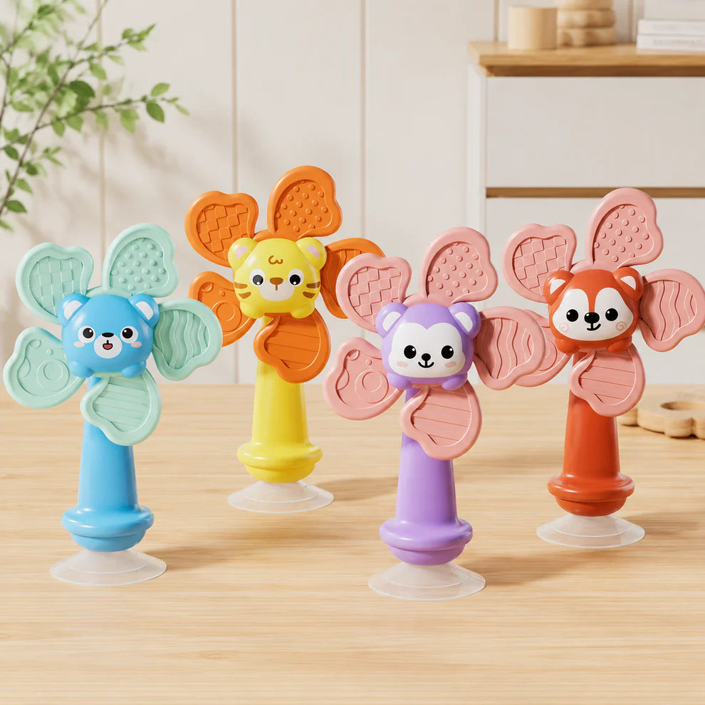 Cute Fox Baby Teething Ring Toy