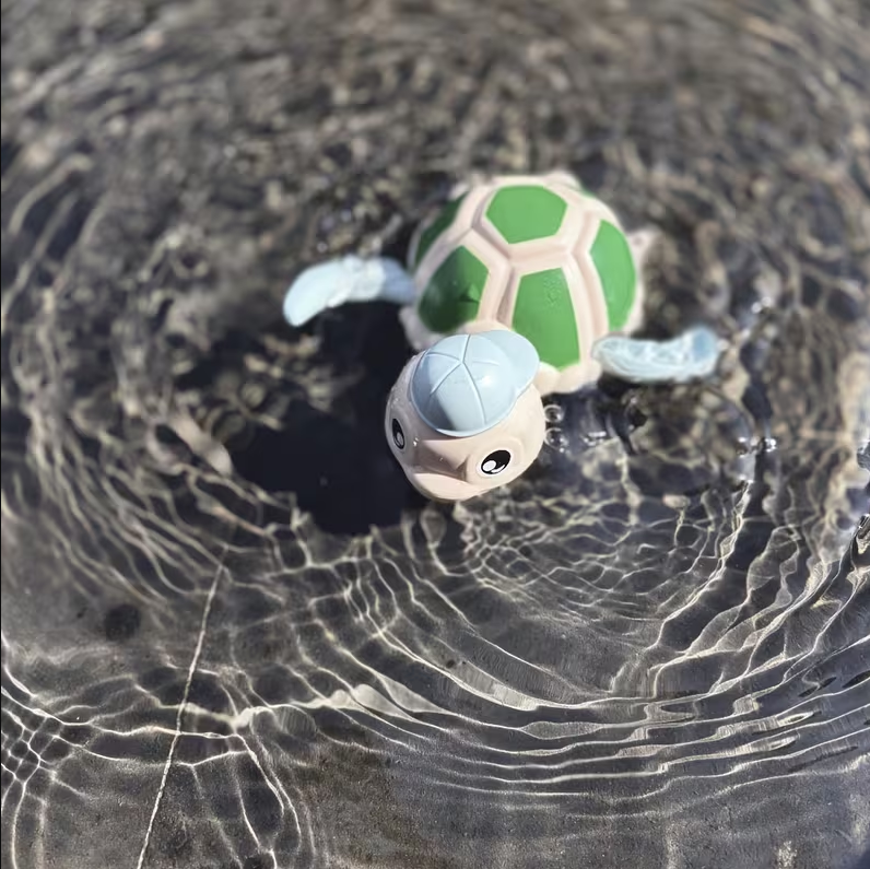 Cute Swimming Turtle Bath Toy for Fun Water Play