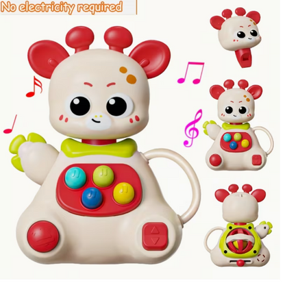 Deer Baby Musical Rattle Sensory Toy