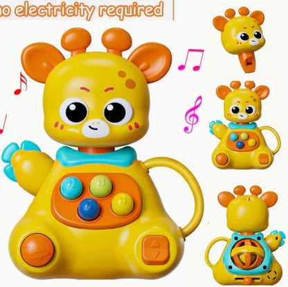 Deer Baby Musical Rattle Sensory Toy